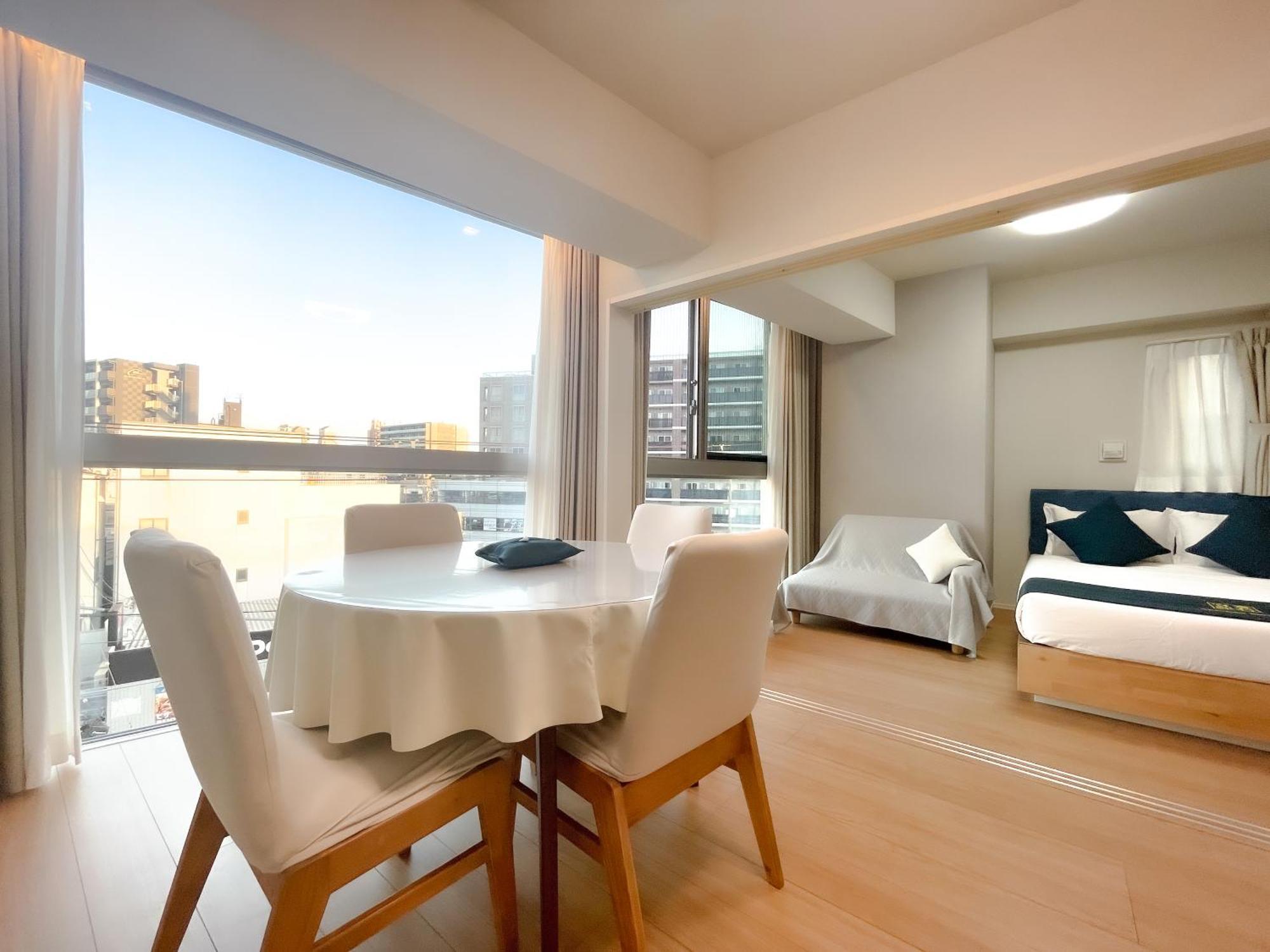 Shinkou House Ue Lejlighed Osaka Eksteriør billede