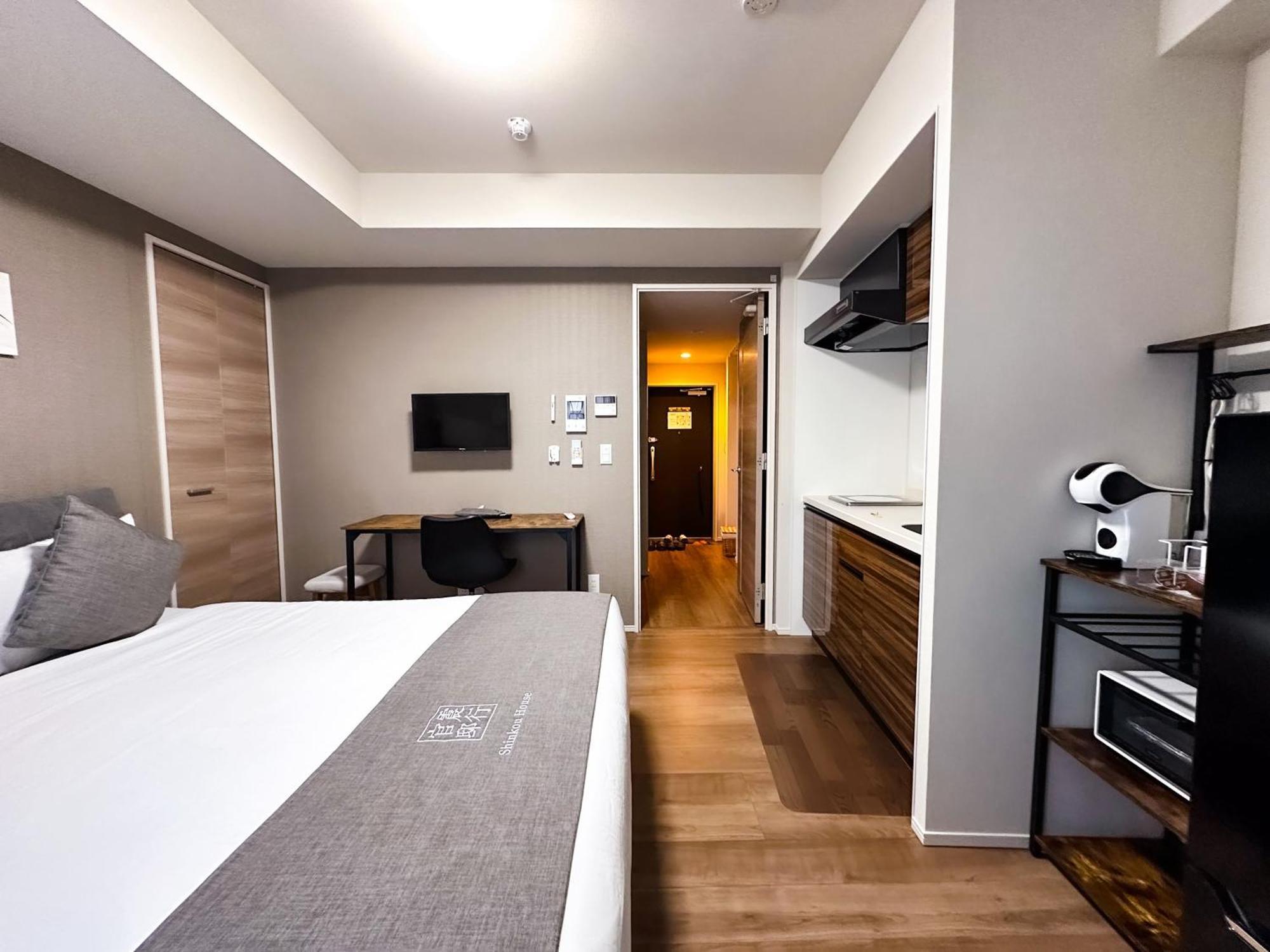 Shinkou House Ue Lejlighed Osaka Eksteriør billede